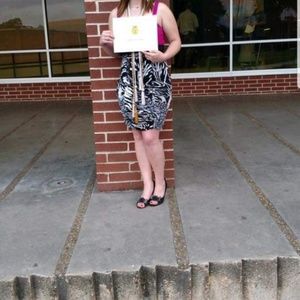 Form fitting mini dress